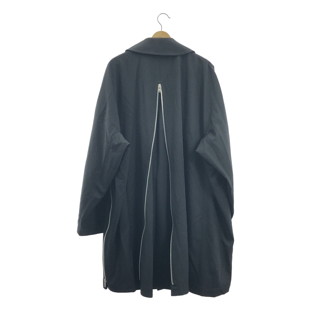 COMME des GARCONS HOMME PLUS / コムデギャルソンオムプリュス ジップディテール ダブルブレスト ウール コート