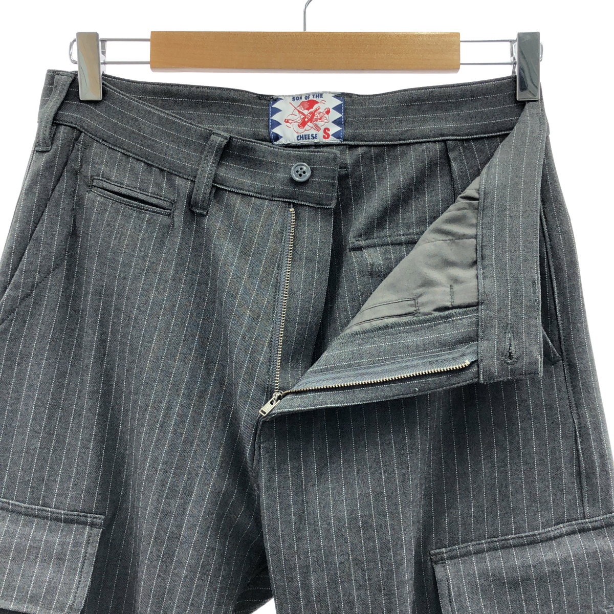 SON OF THE CHEESE / サノバチーズ Cargo Pants ストライプ カーゴパンツ