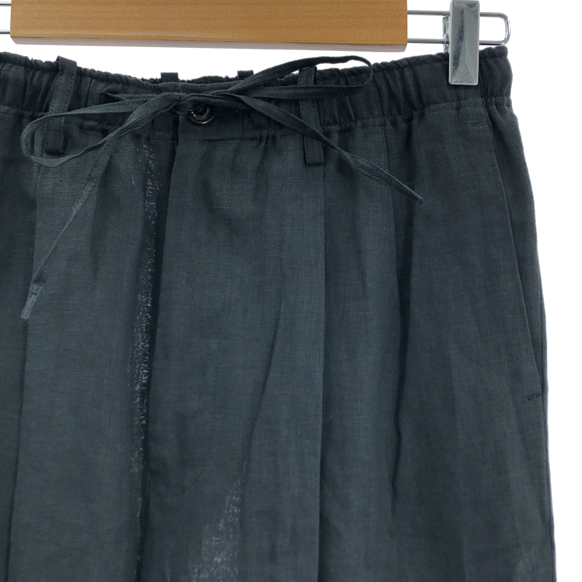 MARKAWARE / マーカウェア ヘンプ クラシックフィット 2タック ドローストリング イージートラウザーズ パンツ