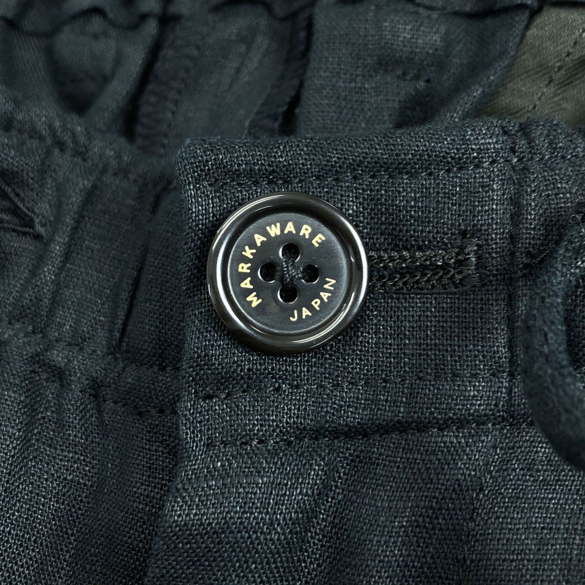 MARKAWARE / マーカウェア ヘンプ クラシックフィット 2タック ドローストリング イージートラウザーズ パンツ