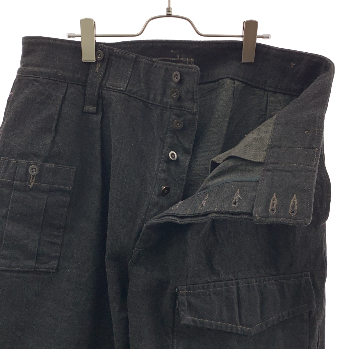 ​NIGEL CABOURN / ナイジェルケーボン BRITISH ARMY PANT - BLACK DENIM ブリティッシュ デニム パンツ