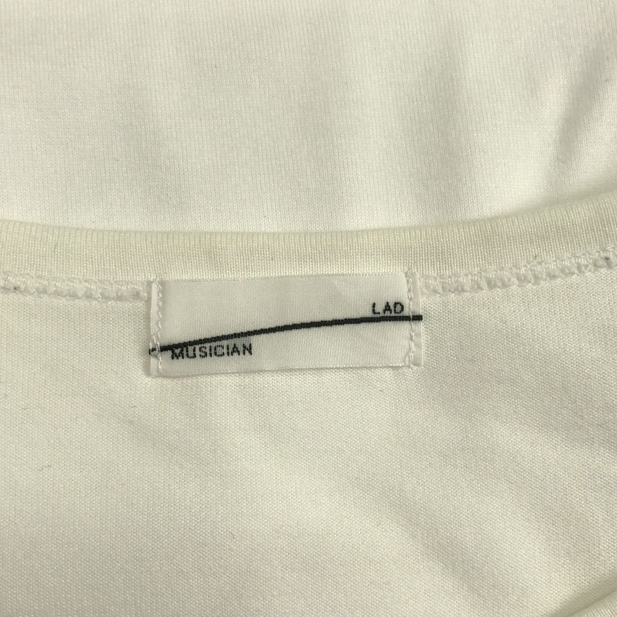LAD MUSICIAN / ラッドミュージシャン スマイル プリント Tシャツ