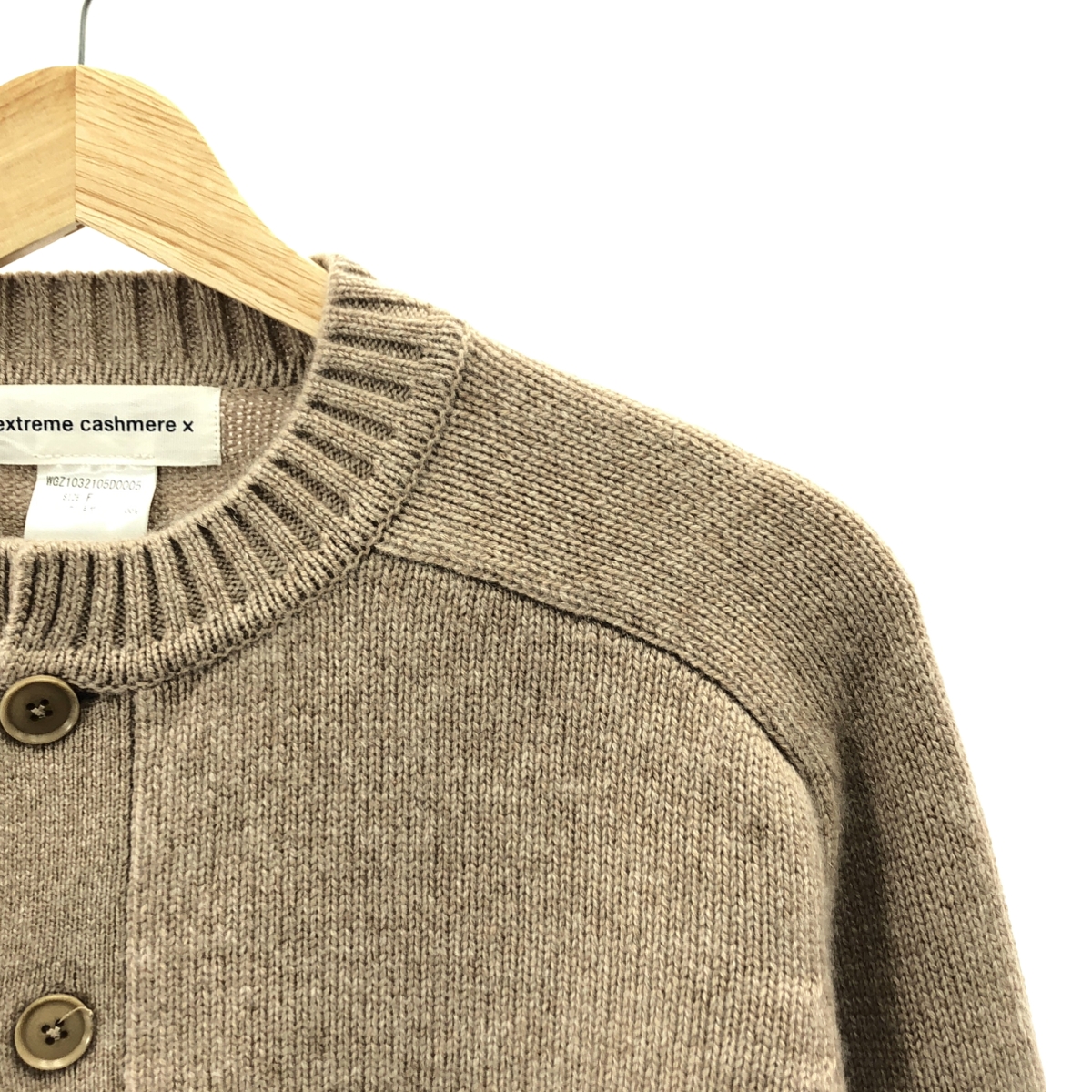 extreme cashmere / エクストリームカシミヤ カシミヤ クルーネック カーディガン