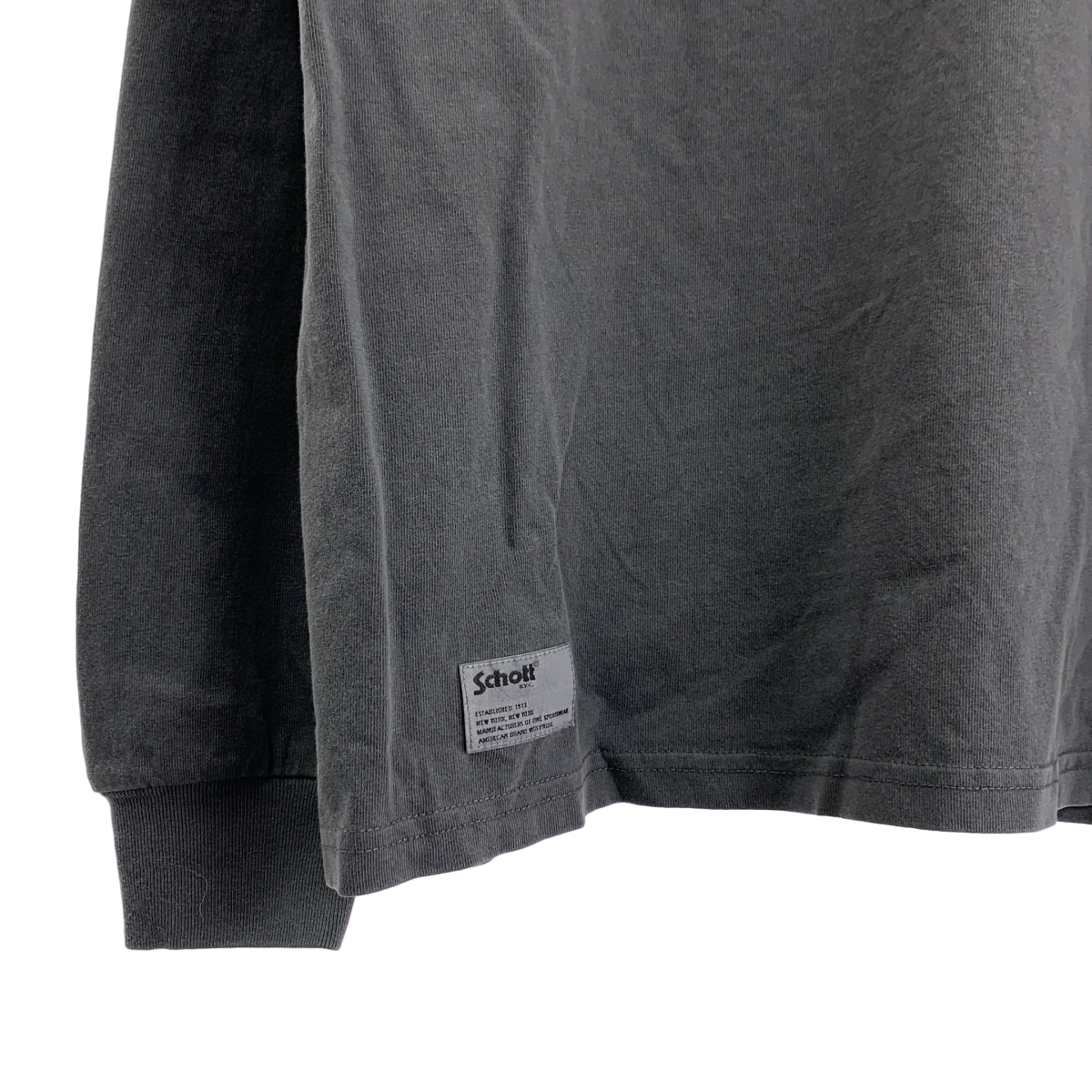 SCHOTT / ショット SOUVENIR LS T-SHIRT/スーベニア LS Tシャツ 顔虎