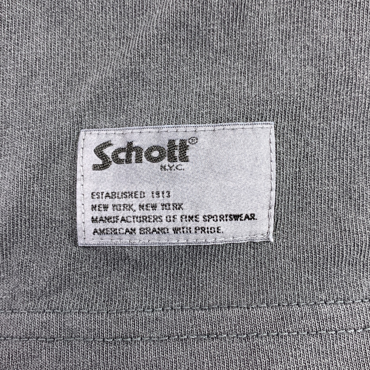 SCHOTT / ショット SOUVENIR LS T-SHIRT/スーベニア LS Tシャツ 顔虎