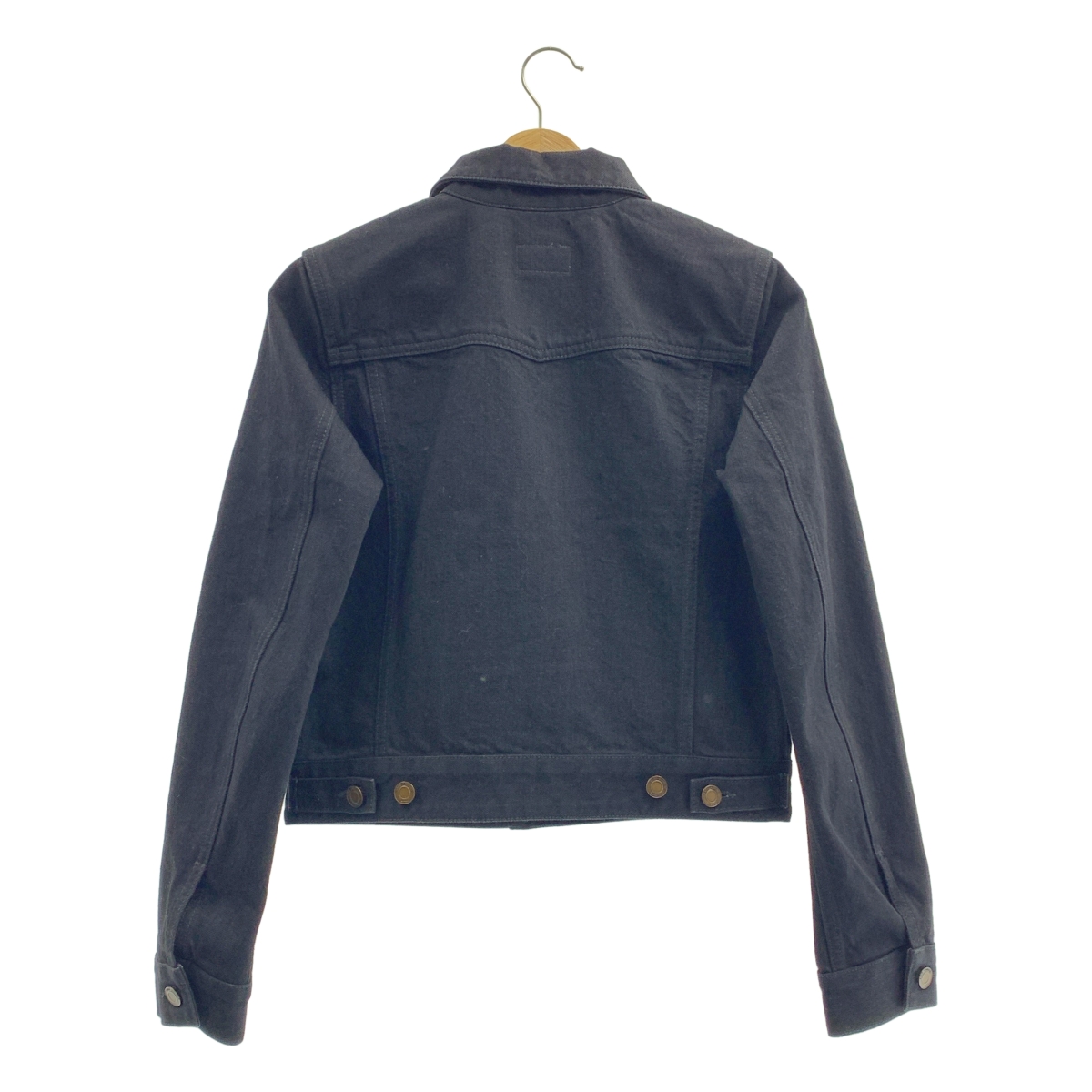 SAINT LAURENT PARIS / サンローランパリ ロゴボタン デニム トラッカー ジャケット