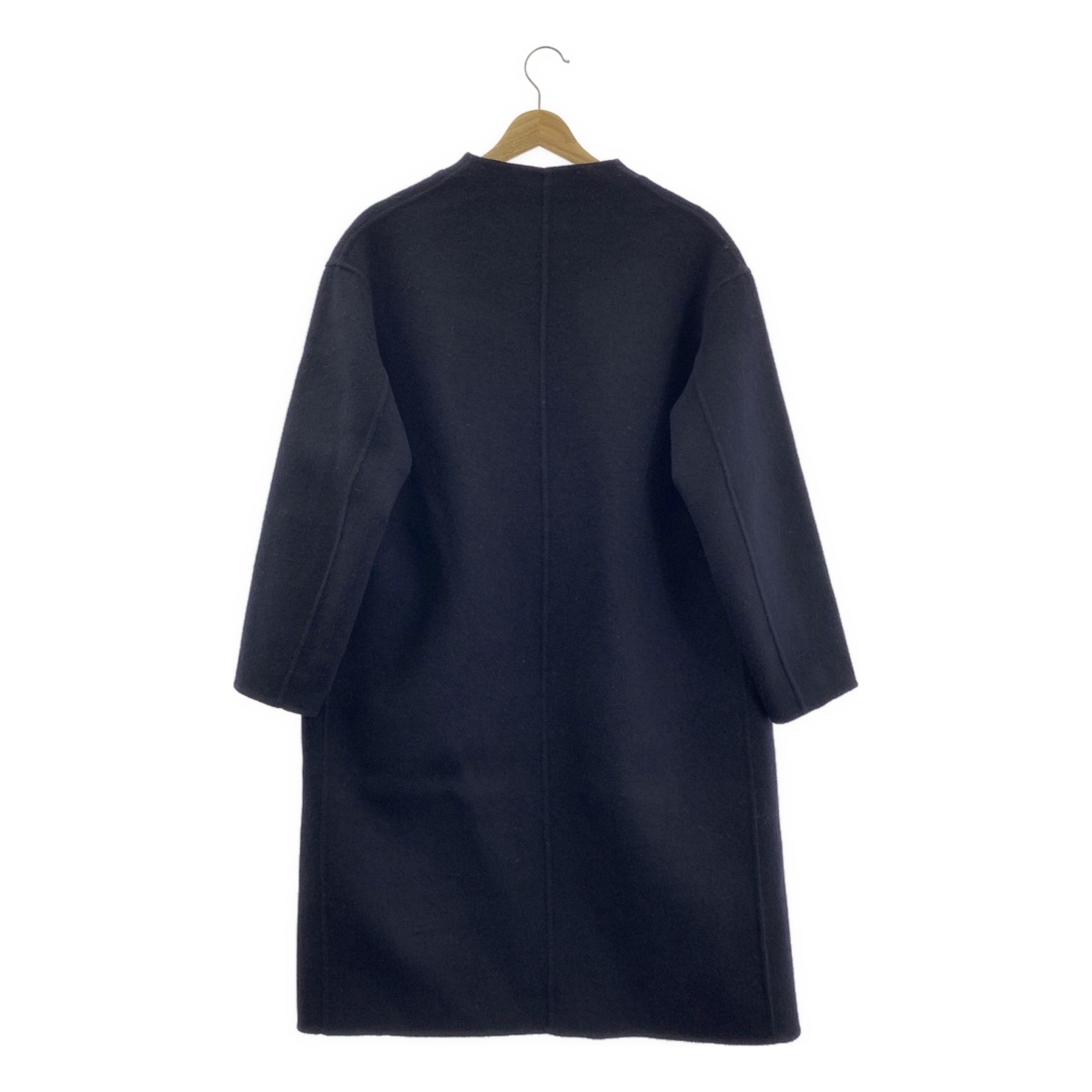 Spick and Span / スピックアンドスパン Wフェイススタンドノーカラーコート