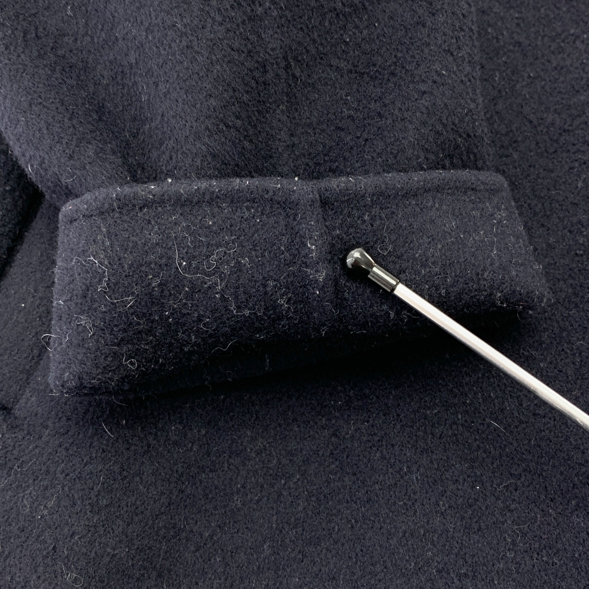 Spick and Span / スピックアンドスパン Wフェイススタンドノーカラーコート