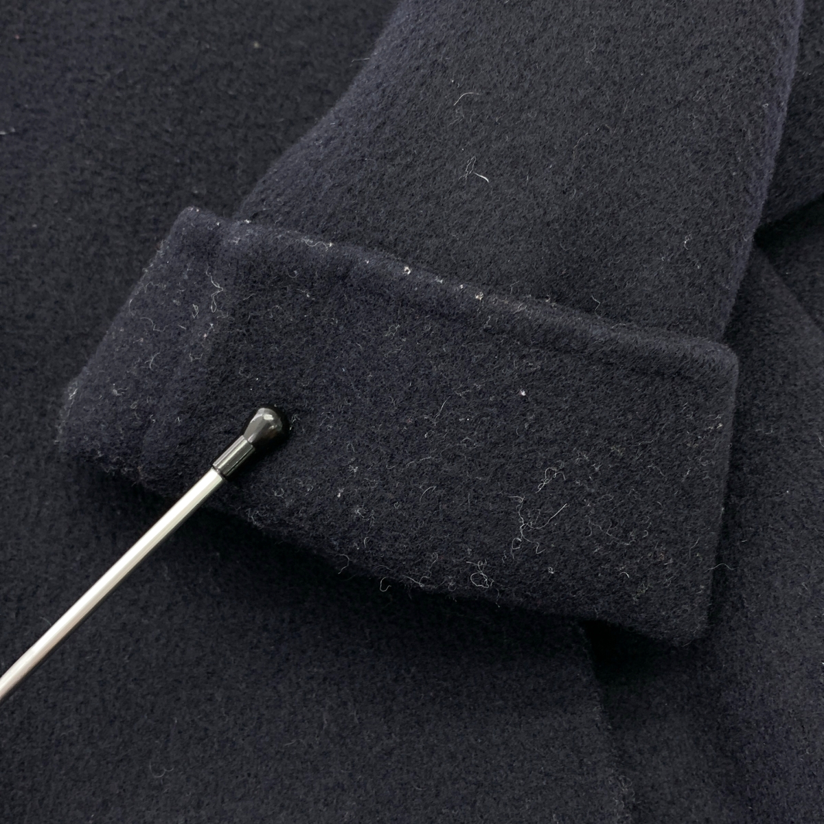 Spick and Span / スピックアンドスパン Wフェイススタンドノーカラーコート