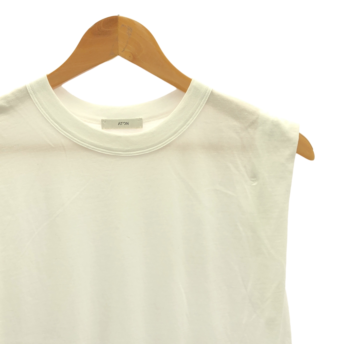 ATON / エイトン FRESCA SINGLE JERSEY TANK TOP ジャージー タンクトップ