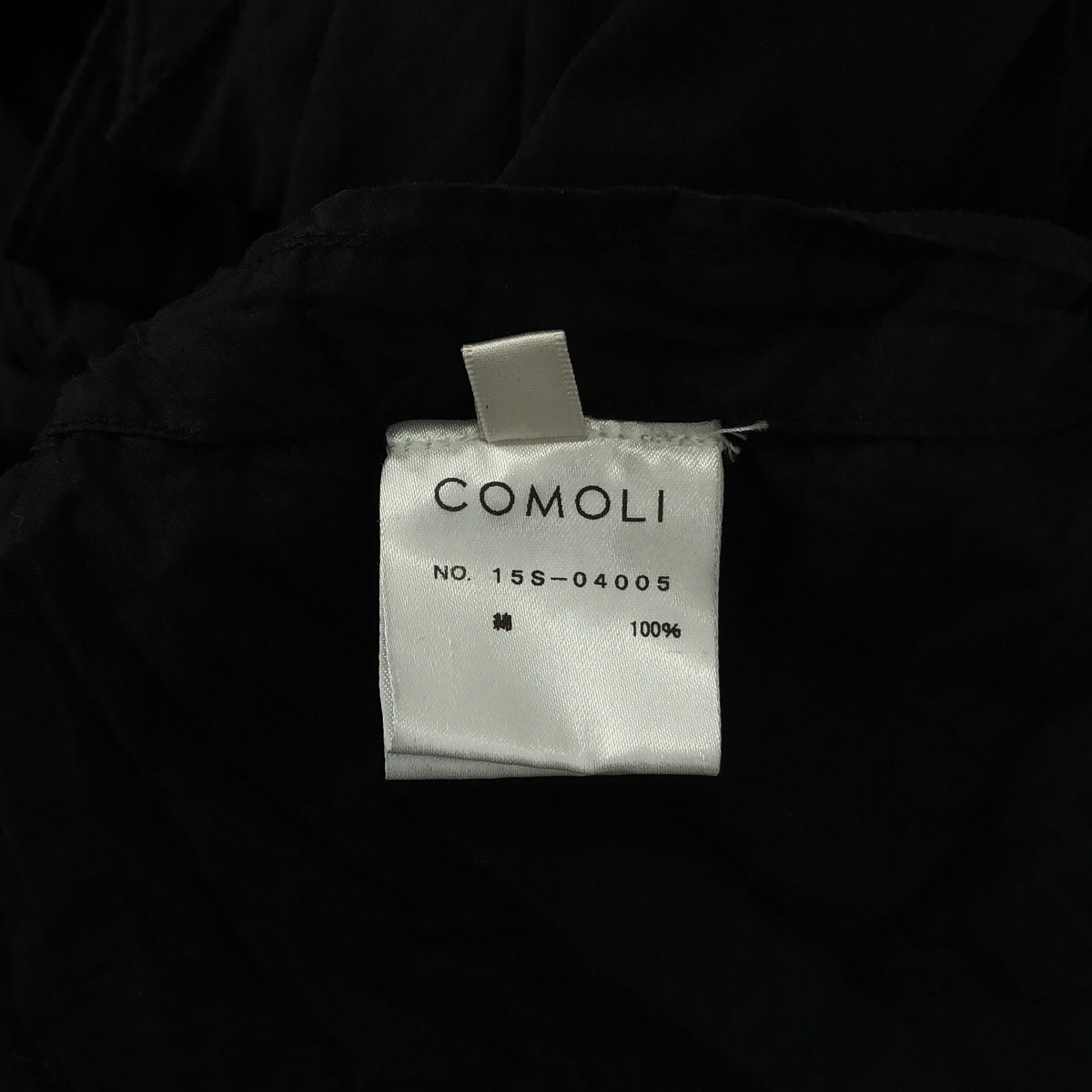 COMOLI / コモリ コットン タイロッケンコート