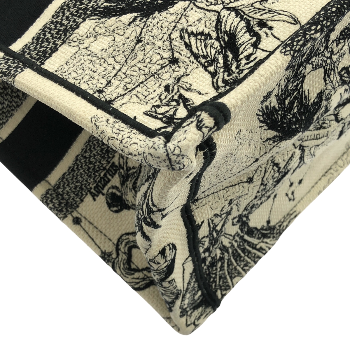 Christian Dior / クリスチャンディオール ディオール ゾディアック ブックトートバッグ ミディアム キャンバス