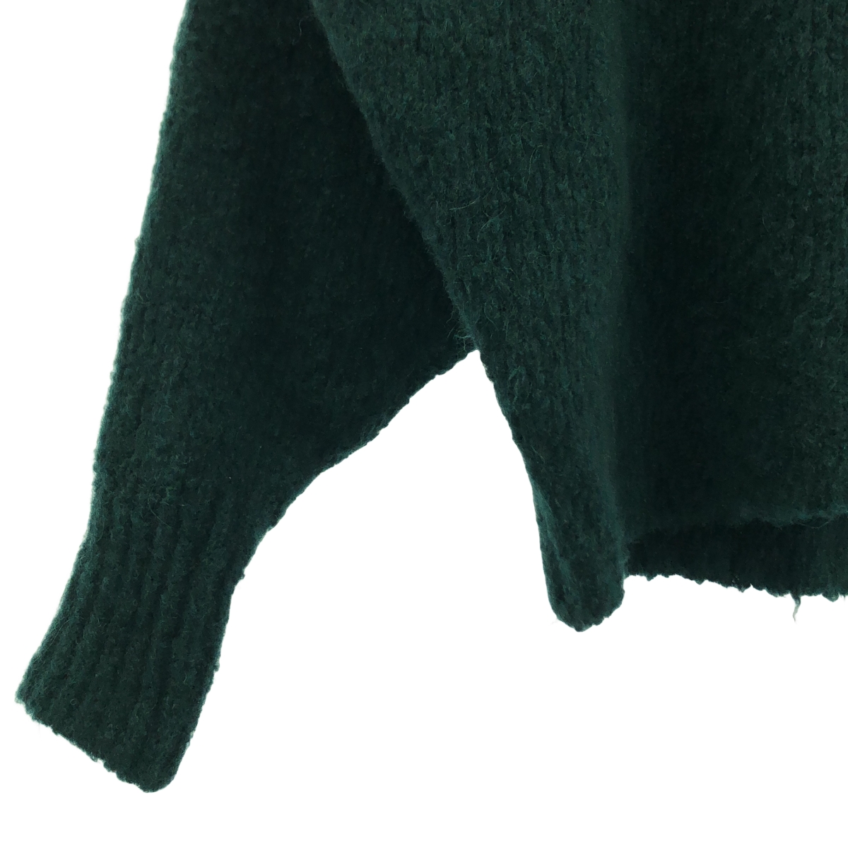 ATON / エイトン アルパカ ウール オーバーサイズ クルーネックニット