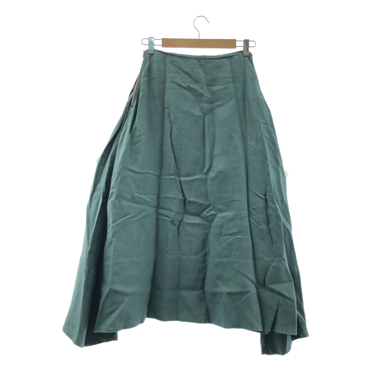 MADISON BLUE / マディソンブルー MI-MOLLET FLARE SKIRT リネン ミモレ フレアスカート