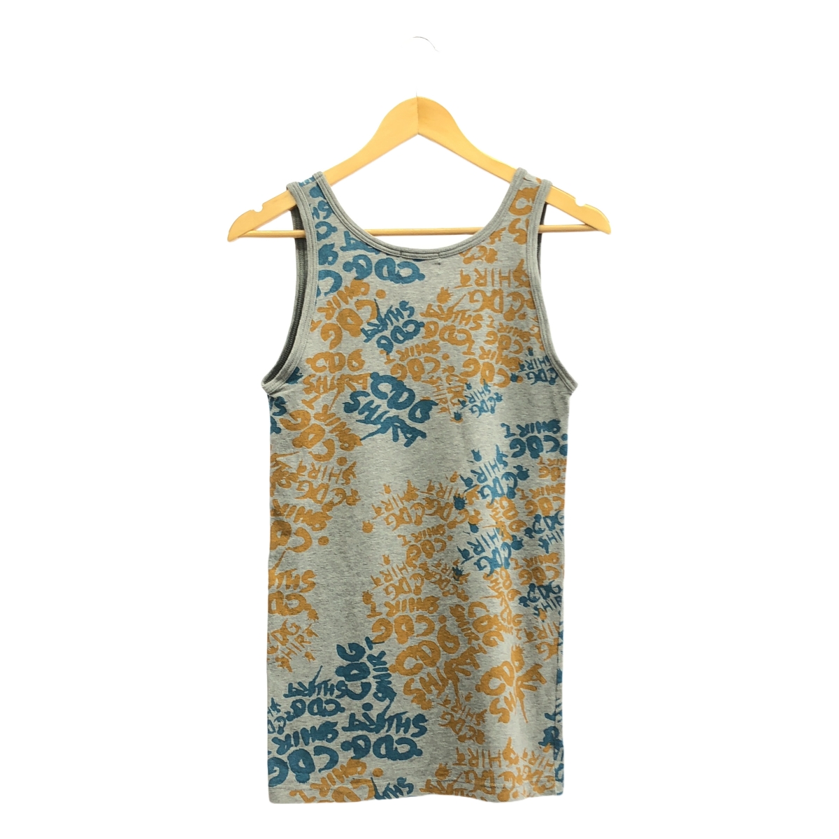 COMME des GARCONS SHIRT / コムデギャルソンシャツ 総柄 ロング カットソー タンクトップ