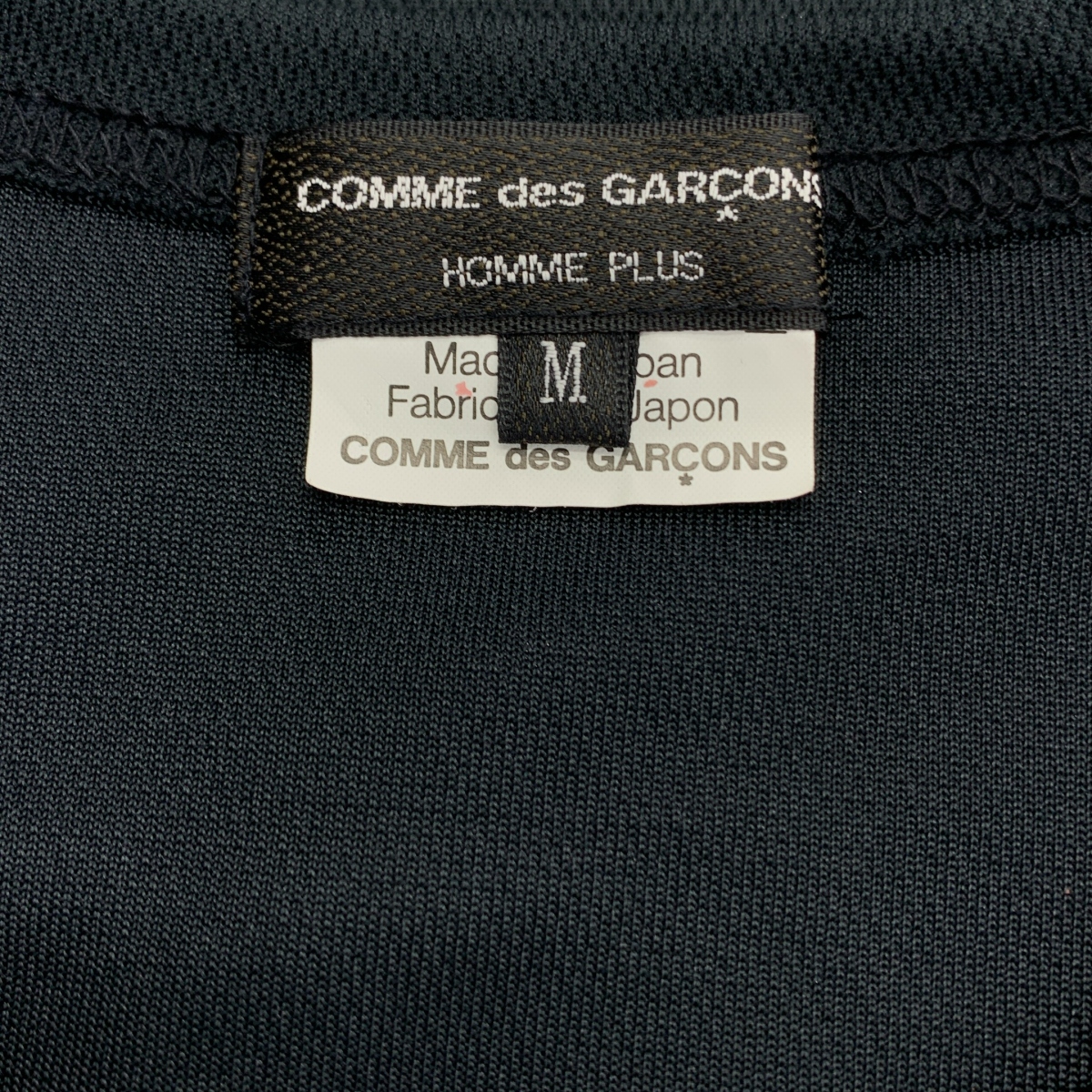 COMME des GARCONS HOMME PLUS / コムデギャルソンオムプリュス ×The Rolling Stones リップ&タン プリント ポリエステル Tシャツ