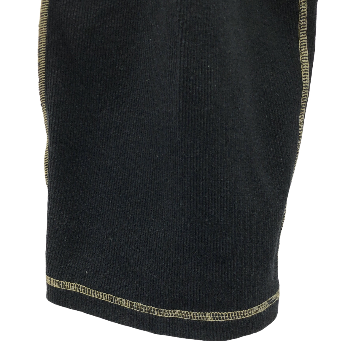 BASErange / ベースレンジ コットン ヘンプ リブ ワイドパンツ