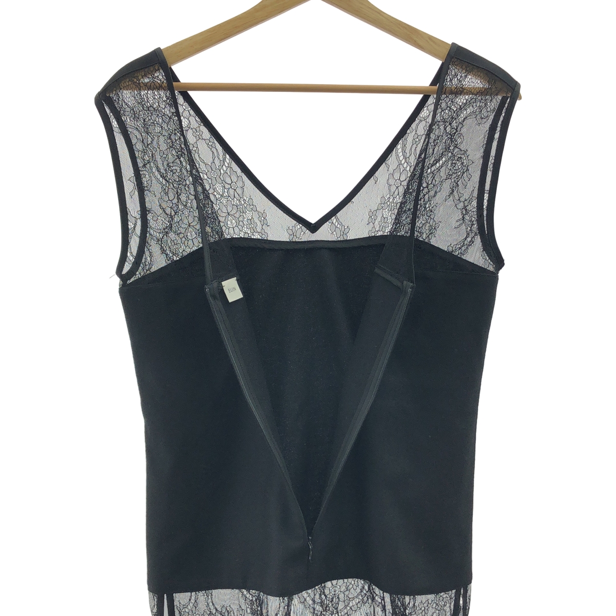 ELIN / エリン レース バックジップ トップス