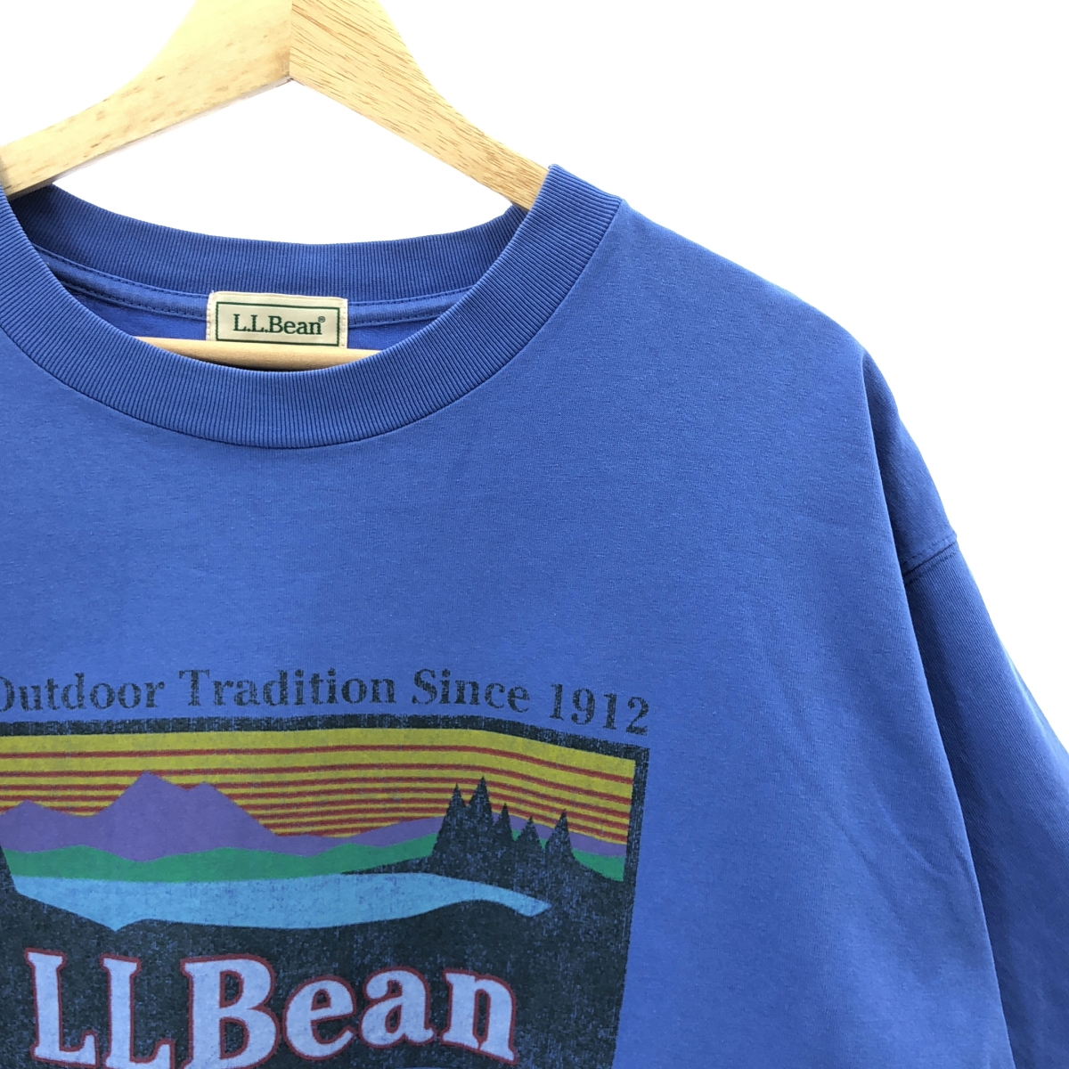 L.L.BEAN / エルエルビーン Morrill Short-Sleeve Katahdin Logo Tee ロゴプリント Tシャツ