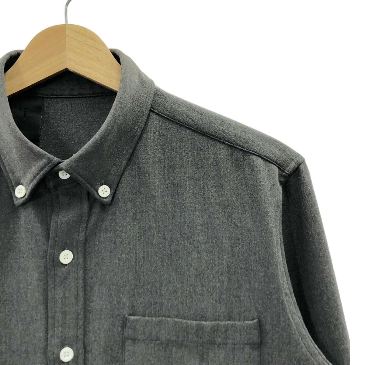 N.HOOLYWOOD / エヌハリウッド レーヨン混 ボタンダウン シャツ