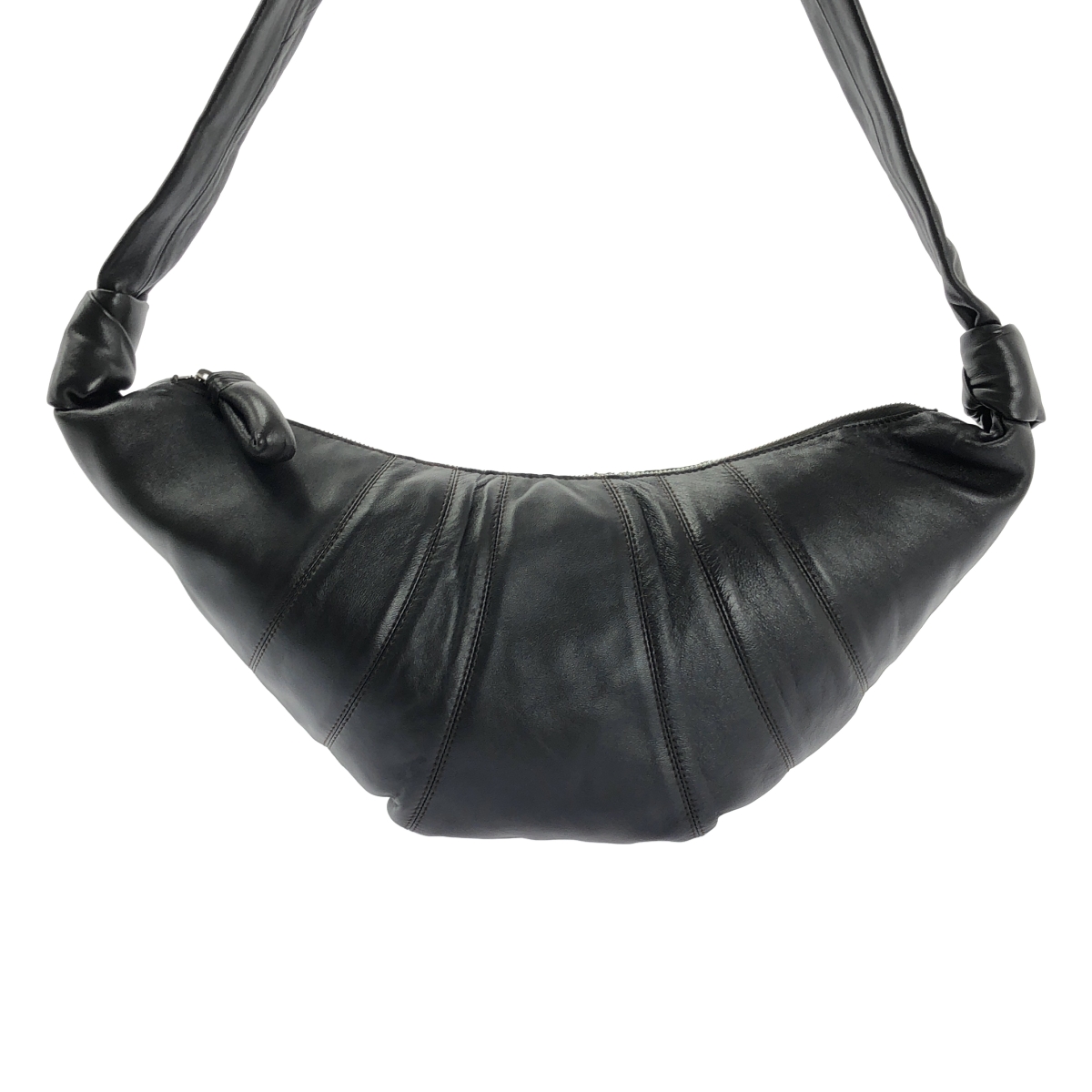 LEMAIRE / ルメール MEDIUM CROISSANT BAG ミディアム クロワッサンバッグ レザー ショルダーバッグ