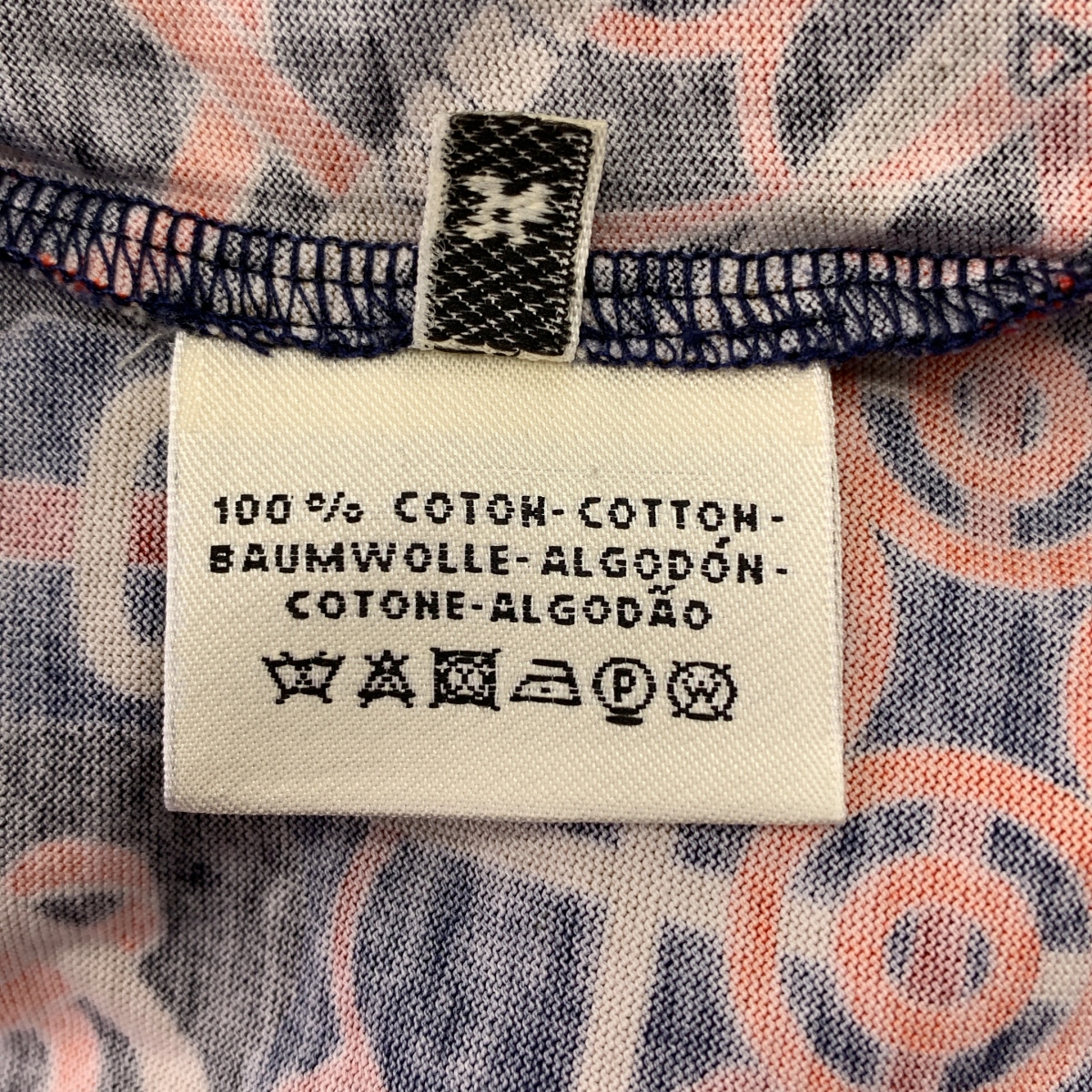 HERMES / エルメス コットン 総柄 Tシャツ