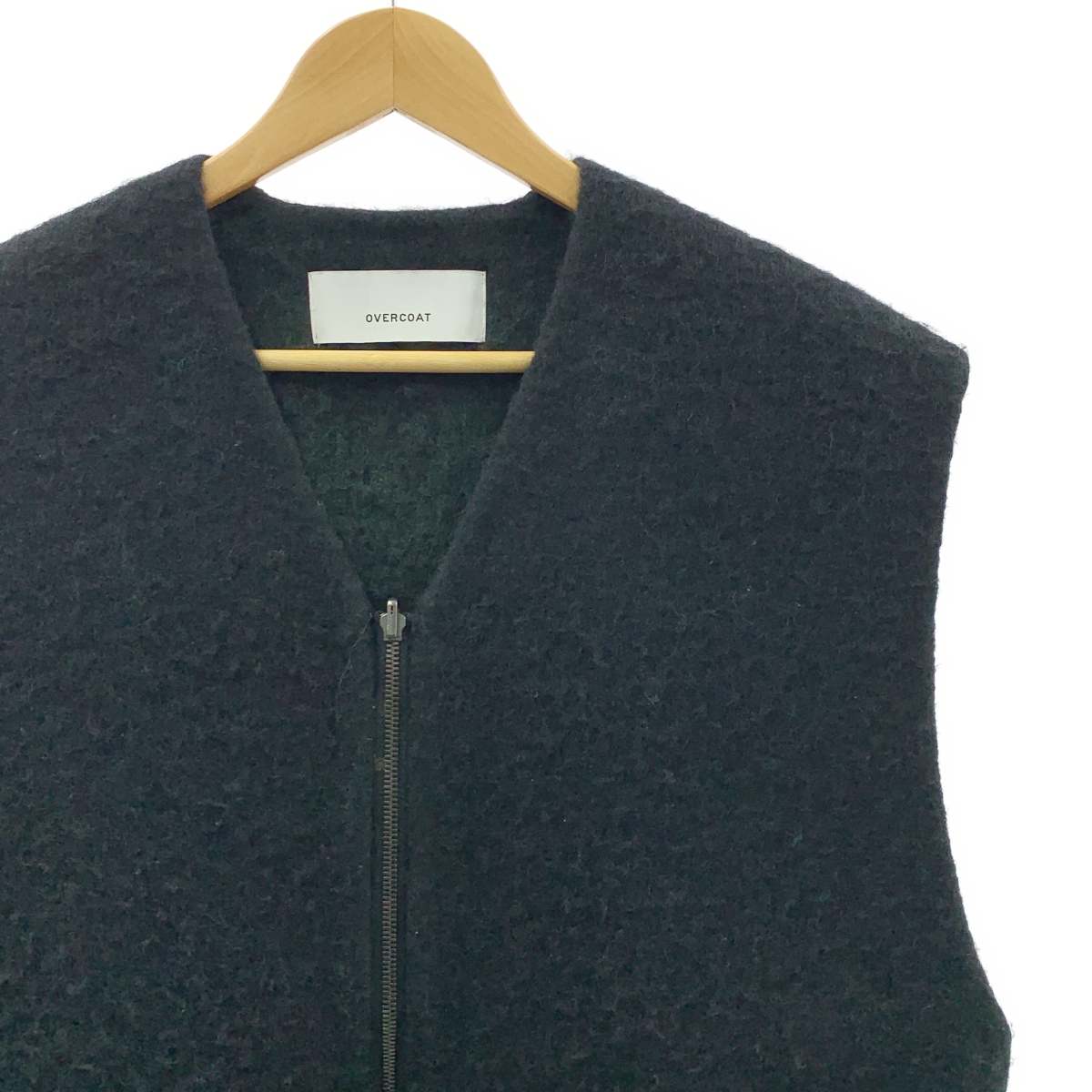 OVERCOAT / オーバーコート Alpaca Reversible Vest アルパカ ウール リバーシブル ベスト