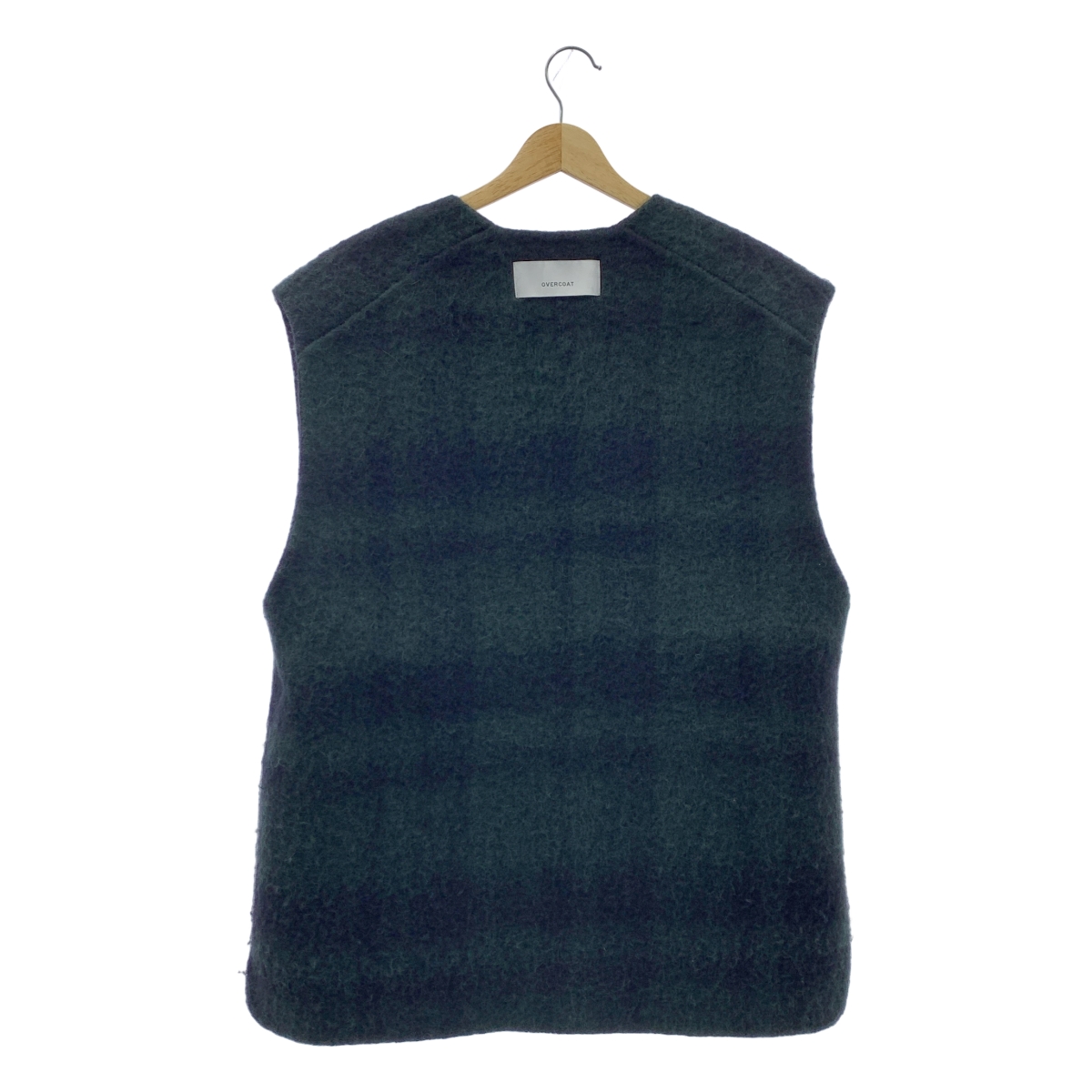 OVERCOAT / オーバーコート Alpaca Reversible Vest アルパカ ウール リバーシブル ベスト