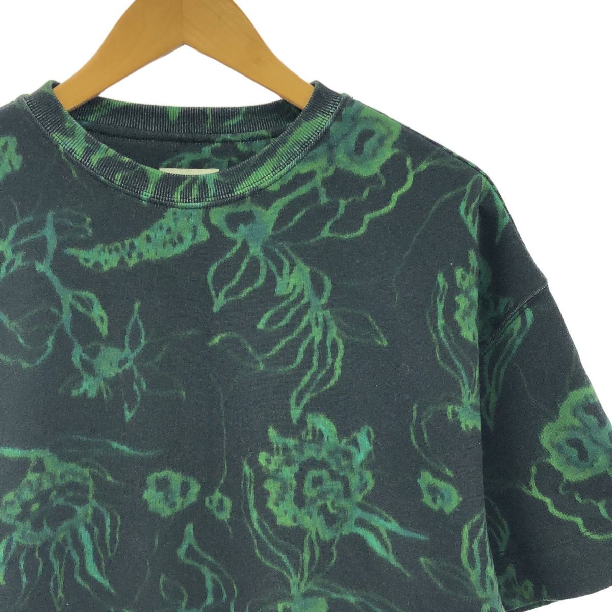 DRIES VAN NOTEN / ドリスヴァンノッテン HAXTI プリント ハーフスリーブ スウェット プルオーバー