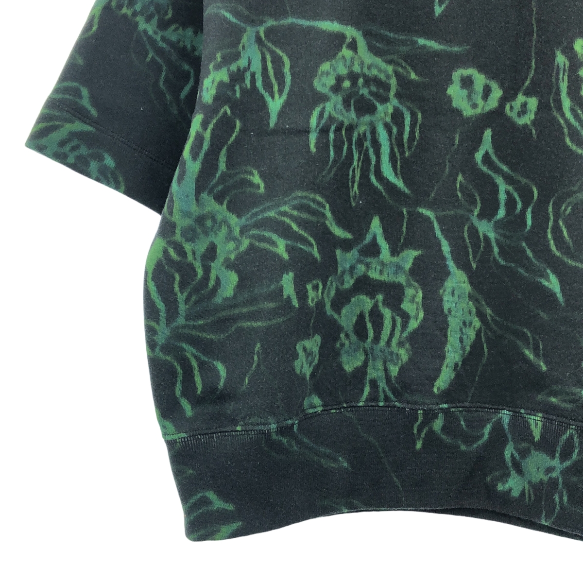 DRIES VAN NOTEN / ドリスヴァンノッテン HAXTI プリント ハーフスリーブ スウェット プルオーバー
