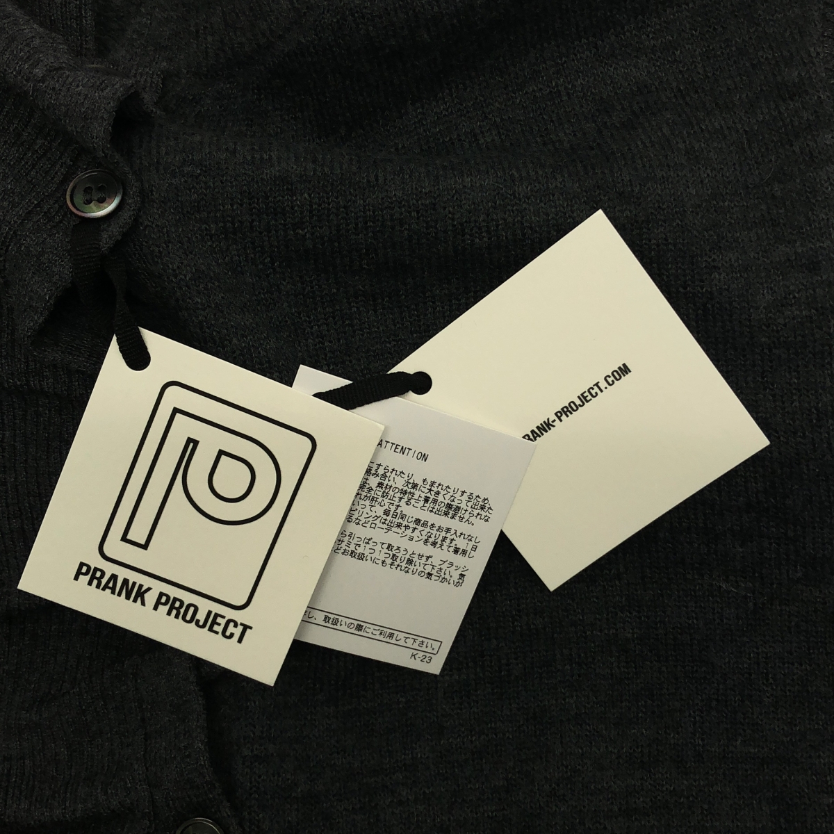 その他 Random Button Knit Top ランダム ニット