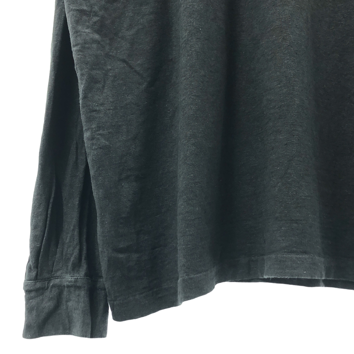 AURALEE / オーラリー STRETCH LINEN JERSEY HENLEY NECK P/O ストレッチリネン ジャージー ヘンリーネック プルオーバー