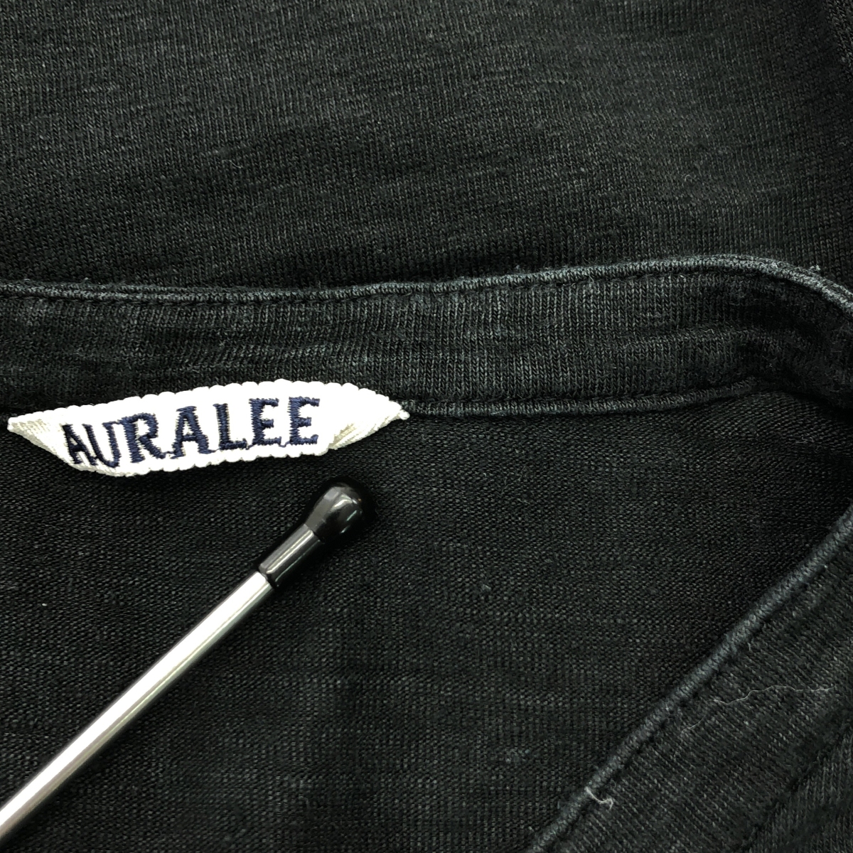 AURALEE / オーラリー STRETCH LINEN JERSEY HENLEY NECK P/O ストレッチリネン ジャージー ヘンリーネック プルオーバー