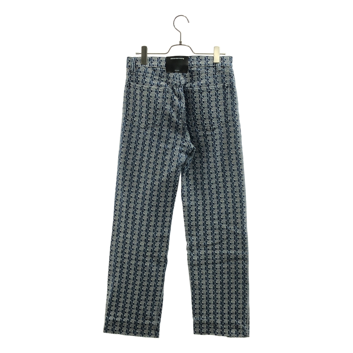 ALEXANDER WANG / アレキサンダーワン ロゴ 総柄 デニム パンツ