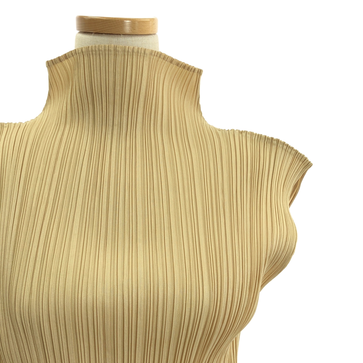PLEATS PLEASE ISSEY MIYAKE / プリーツプリーズイッセイミヤケ ノースリーブ ハイネック プルオーバー トップス