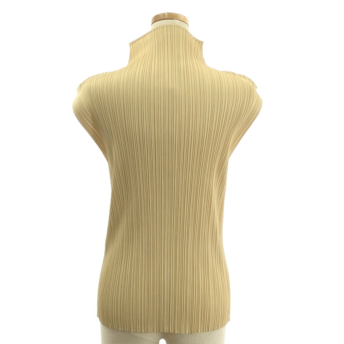 PLEATS PLEASE ISSEY MIYAKE / プリーツプリーズイッセイミヤケ ノースリーブ ハイネック プルオーバー トップス