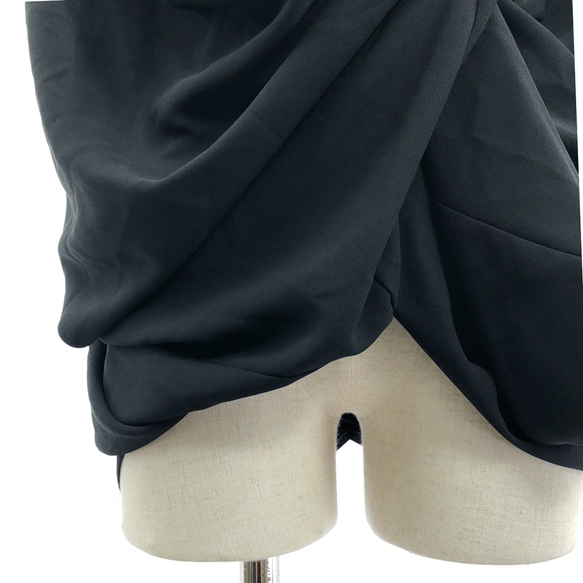 JUNYA WATANABE COMME des GARCONS / ジュンヤワタナベ ポリエステル 変形 ドレープ プルオーバー ブラウス