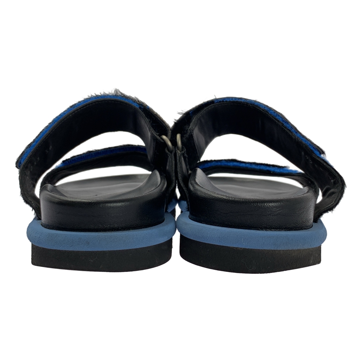 DRIES VAN NOTEN / ドリスヴァンノッテン ハラコ ダブルストラップ サンダル シューズ