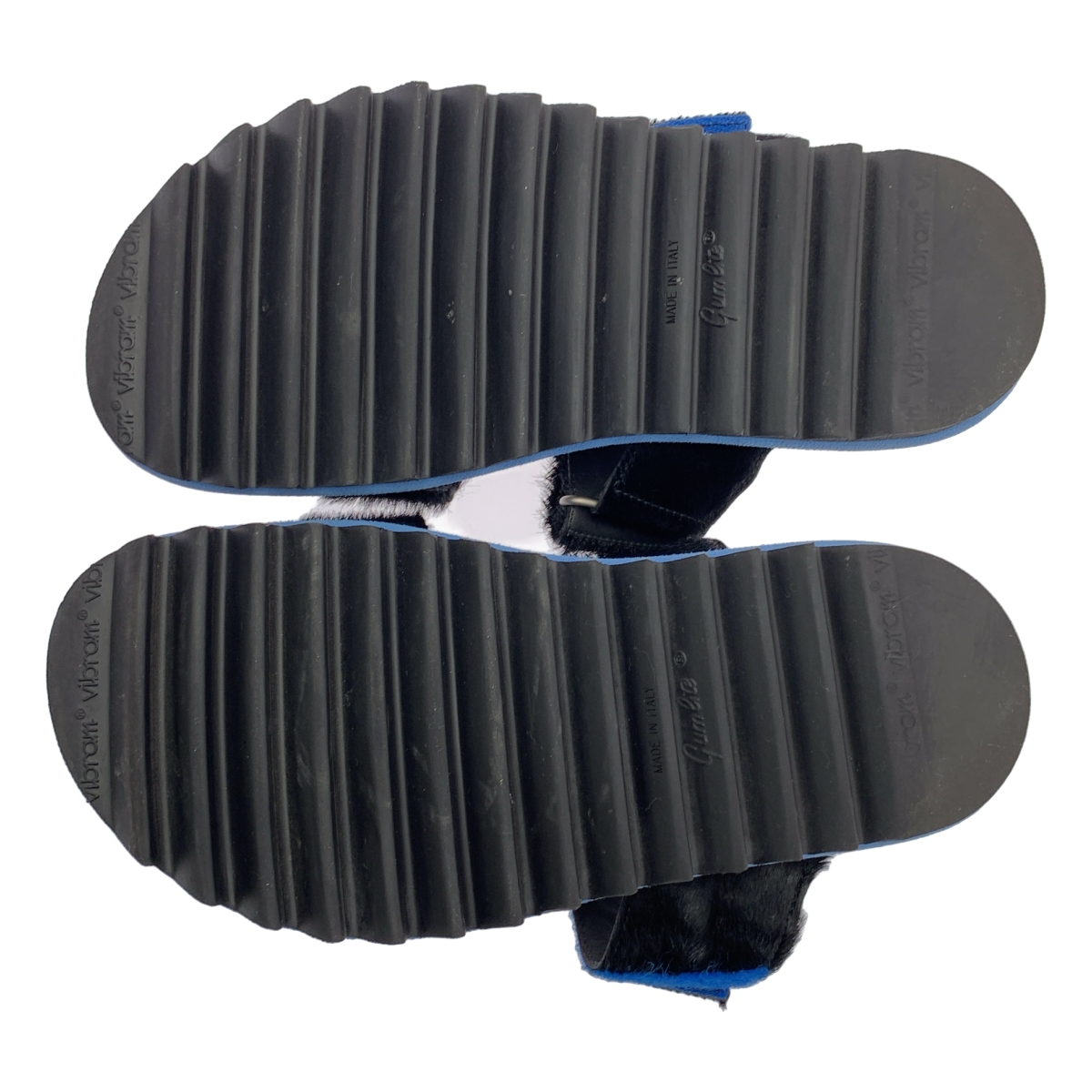 DRIES VAN NOTEN / ドリスヴァンノッテン ハラコ ダブルストラップ サンダル シューズ