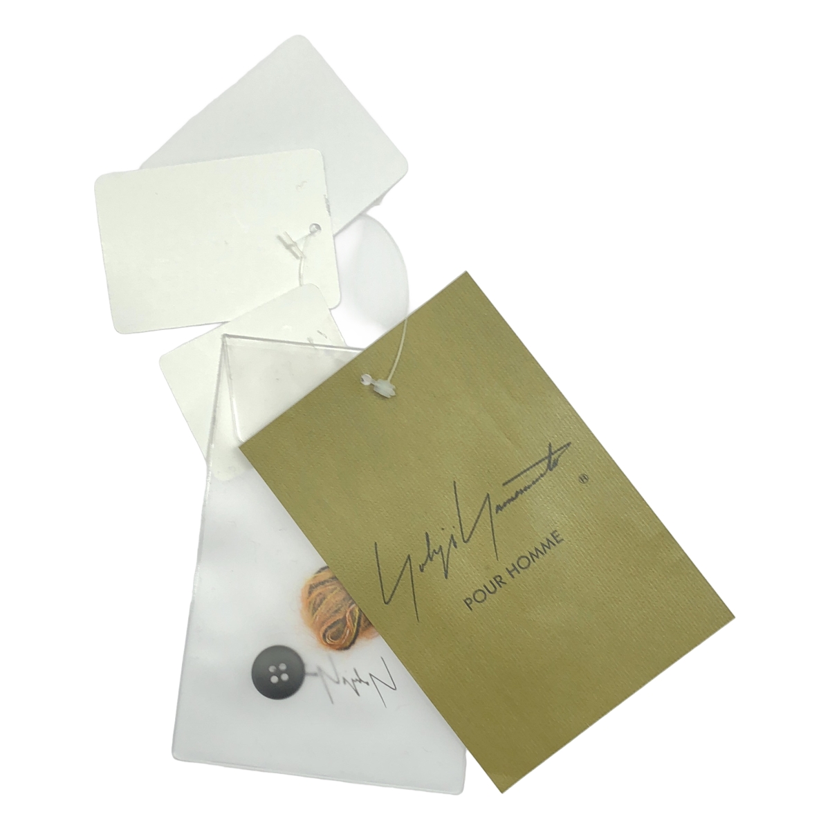 YOHJI YAMAMOTO POUR HOMME / ヨウジヤマモトプールオム 花柄 タートル ボタン ニット