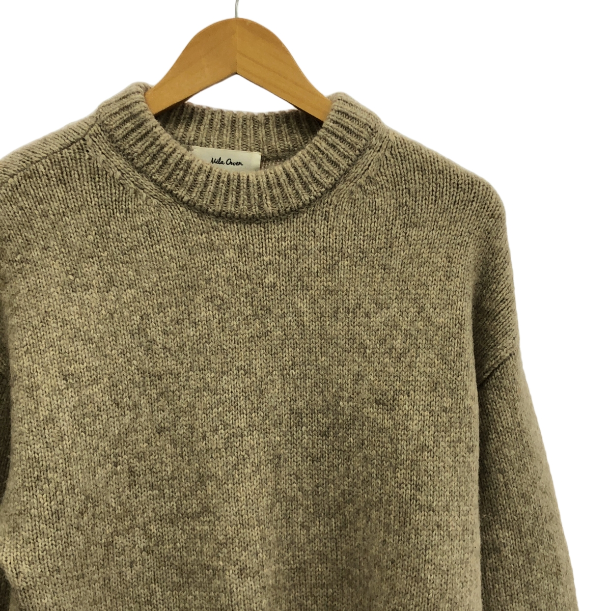 その他 ベビーアルパカ ニット プルオーバー