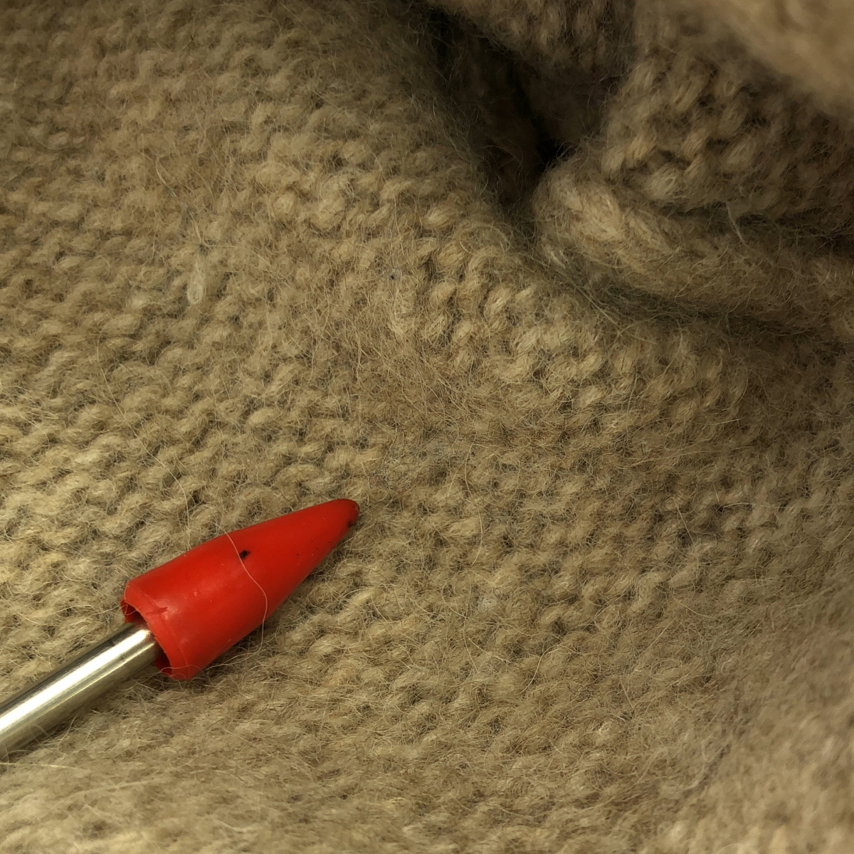 その他 ベビーアルパカ ニット プルオーバー