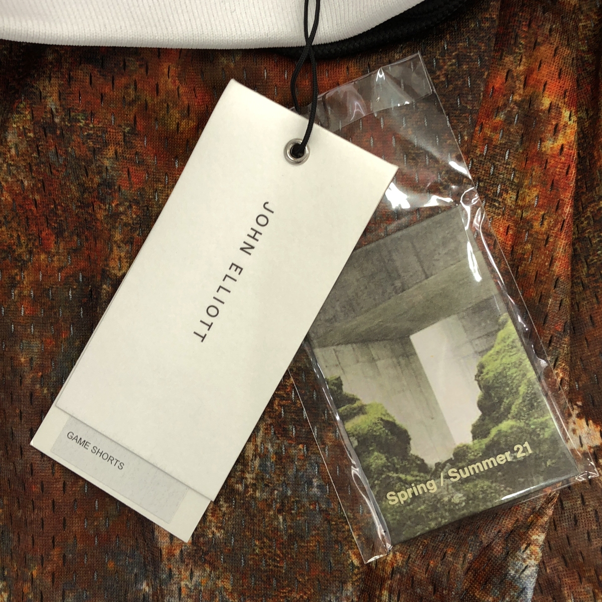 JOHN ELLIOTT / ジョンエリオット 総柄プリント ゲームショーツ