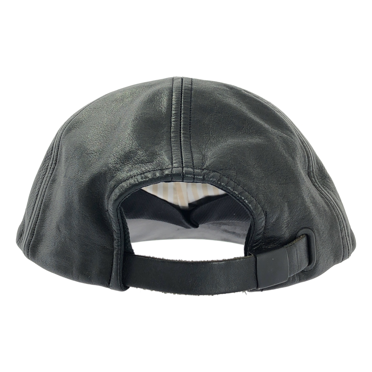 COMESANDGOES / カムズアンドゴーズ カウレザー 6パネル キャップ