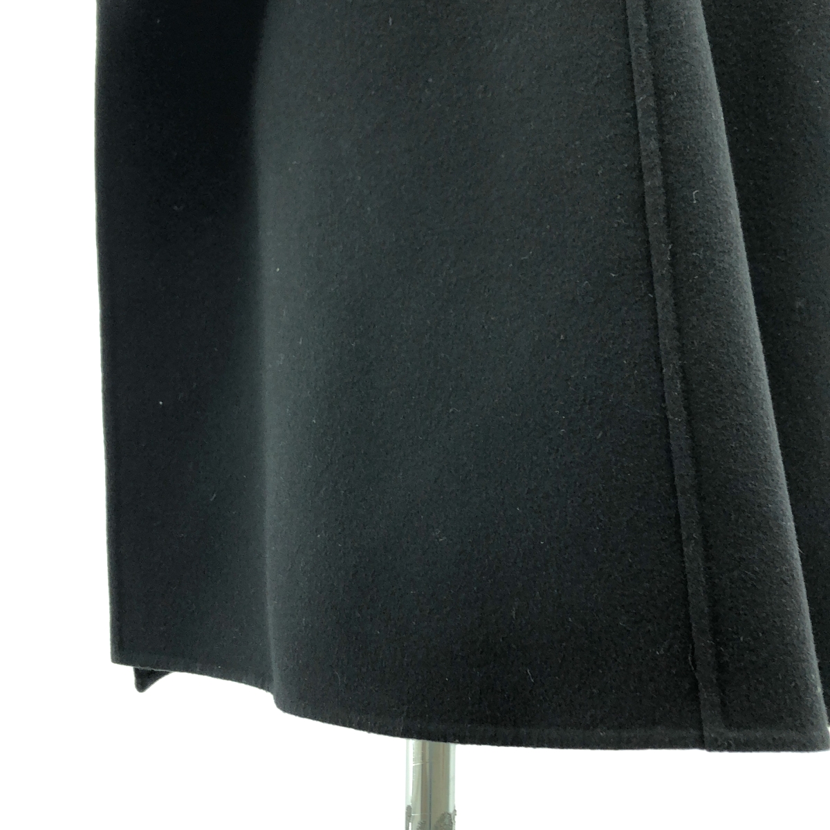 BLAMINK / ブラミンク ウール カシミア Vネック パフスリーブ ロングブラウス