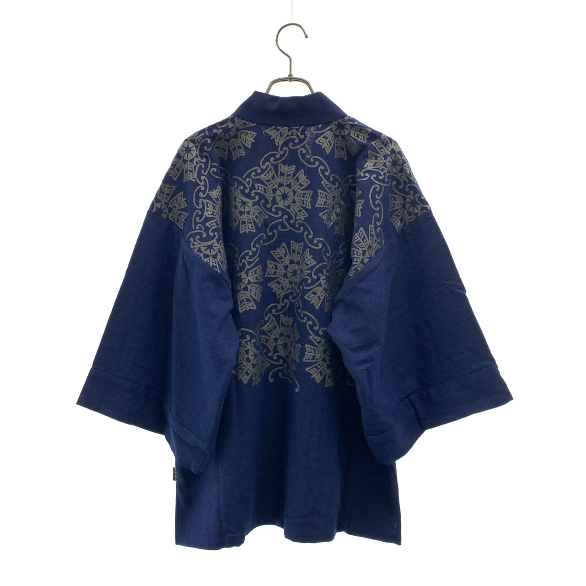 SOU・SOU / ソウソウ 京型友禅 コットン シルク Vネック カットソー