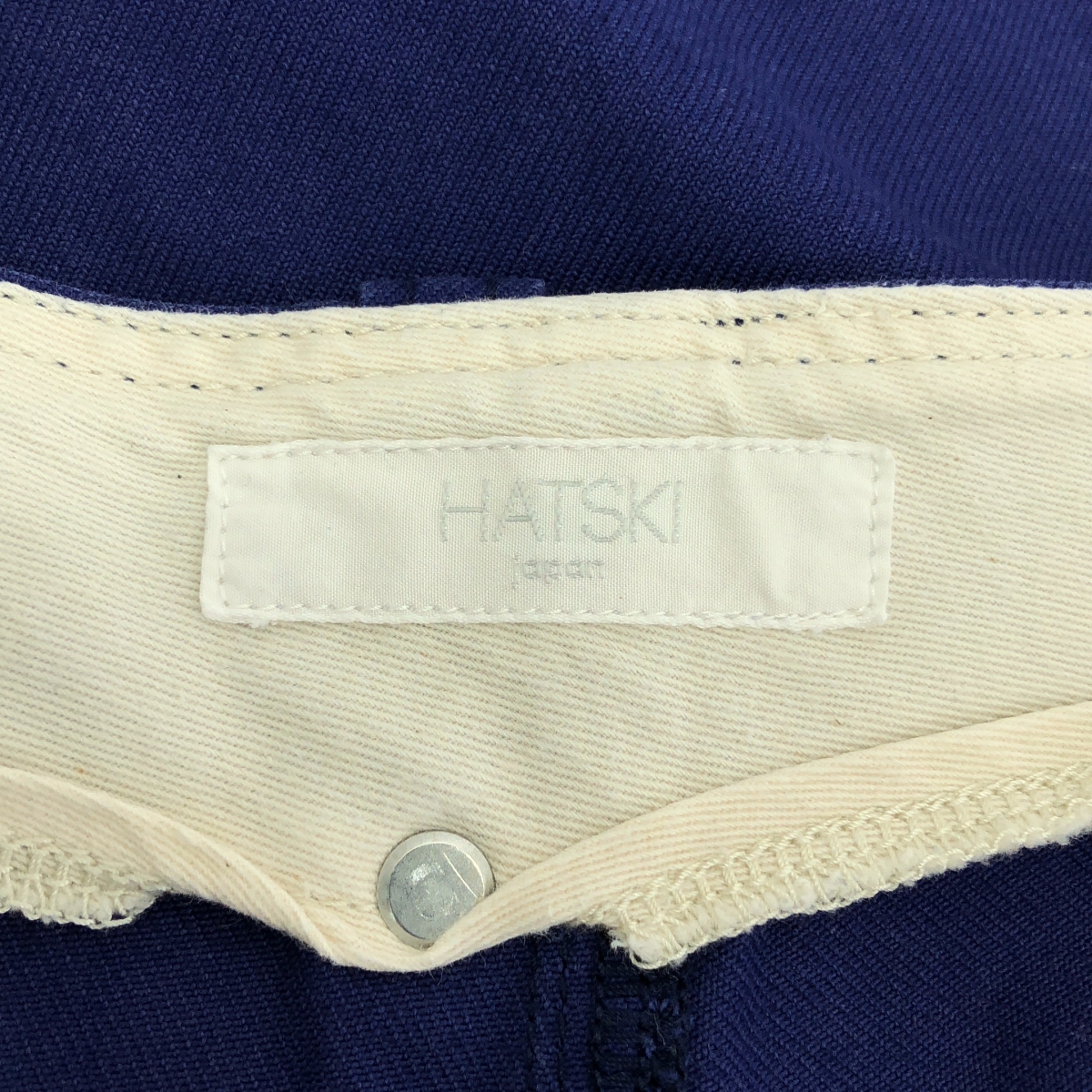 HATSKI / ハツキ Serge Work Pants コットン サージ ワーク パンツ