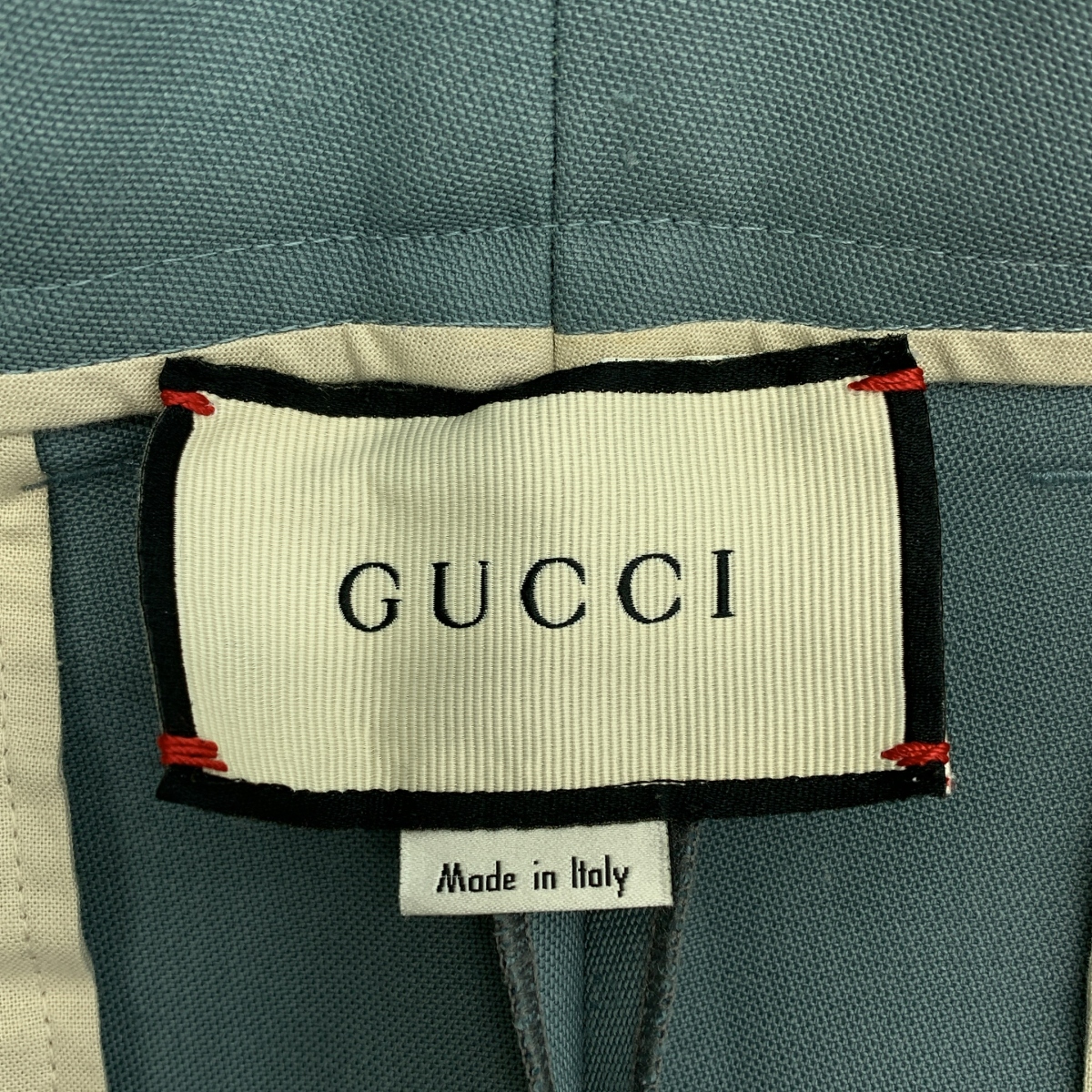 GUCCI / グッチ ウール ツータック ワイドスラックス
