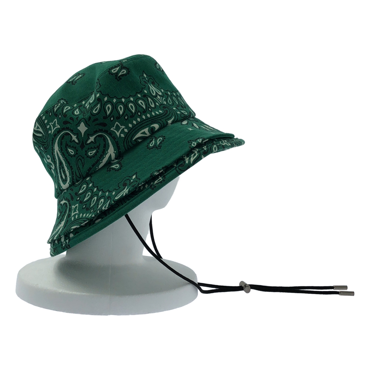 sacai / サカイ Bandana Double Brim Hat コットン ペイズリー バケットハット