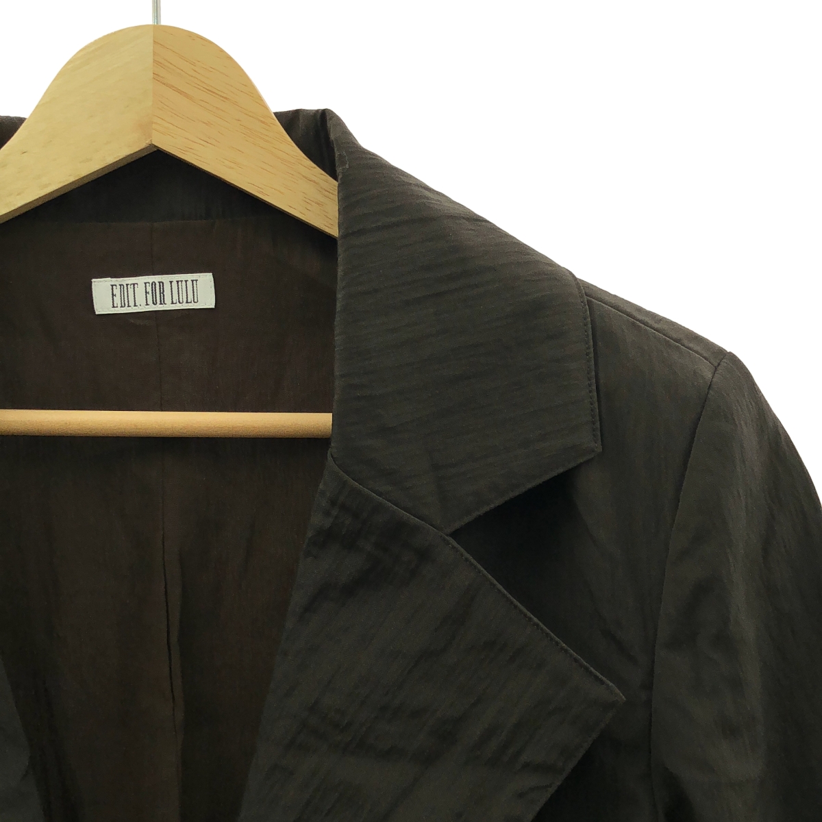 EDIT. FOR LULU / エディットフォールル ワッシャー リラックスジャケット